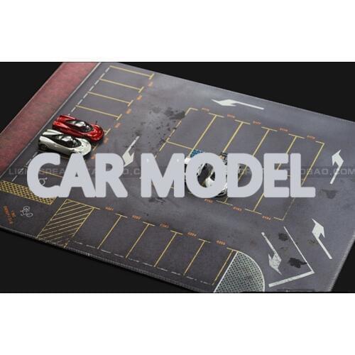 1:64 scale Toy Vehicles Parking lot shooting pad for car model sce Car Model Of Childrens Toy Car Original Authorized Kids Toys