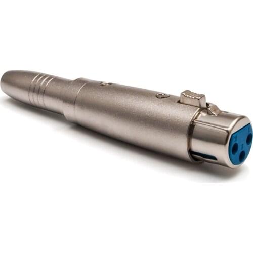 Copper Core 3-Core CANNON Female To 6.5mm Female Audio Adapter CANNON 3-Core Female To 6.35mm Hole Microphone Mixer