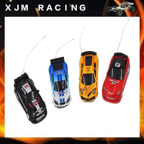 Coke Can Mini 1:45 4CH RC Radio Remote Control Micro Racing Car Children Gift Toy