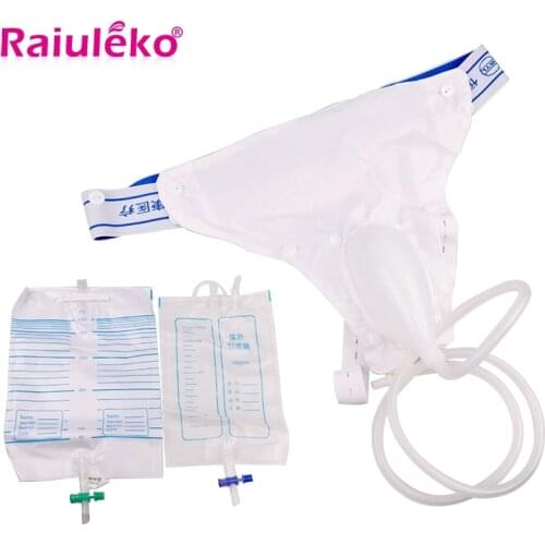 Reusable Male Female Urine Bag Urinal Pee Holder Collector For Urinary Incontinence Bedridden Patients Urination Catheter Bag