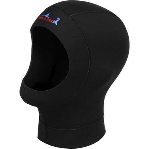 3mm Neoprene Diving Hood Full Face Warm Comfortable Swimming Cap Unisex