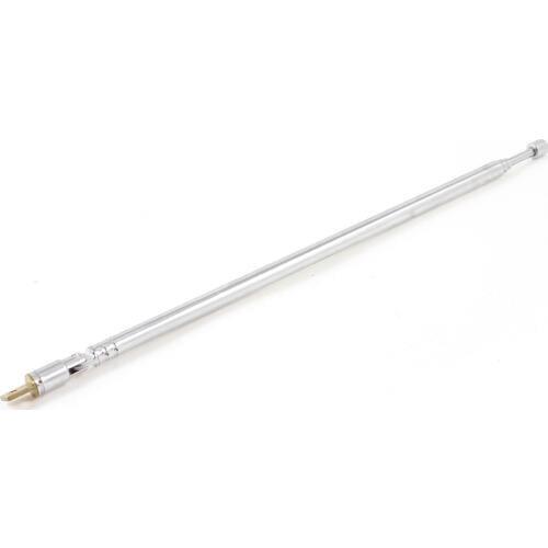 New Hot 62cm Long 4 Sections Radio Control AM FM Radio TV Telescopic Antenna