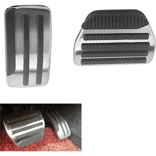 Foot Pedal for Nissan X-Trail T31 Qashqai J10 Teana J32 Accelerator Gas Fuel Brake Pedal Pads Mats Cover Car Styling