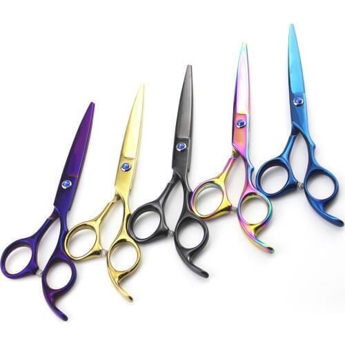 Professional Stainless Steel Barber Hair Scissors Thin Cutting Flat Tooth Trimmer Hairstyle Tool Salon Hairdressing Shears