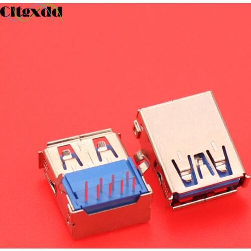 Cltgxdd 9pin 3.0 USB socket connector suitable for DELL N4110 N5110 repair replacement PC Laptop motherboard USB jack 9 pin