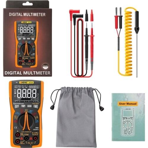 SZ18 Digital Multimeter 9999 Counts Automatic True RMS Analog Multimetro DIY Transistor Capacitor NCV Tester LCR Meter Dropship