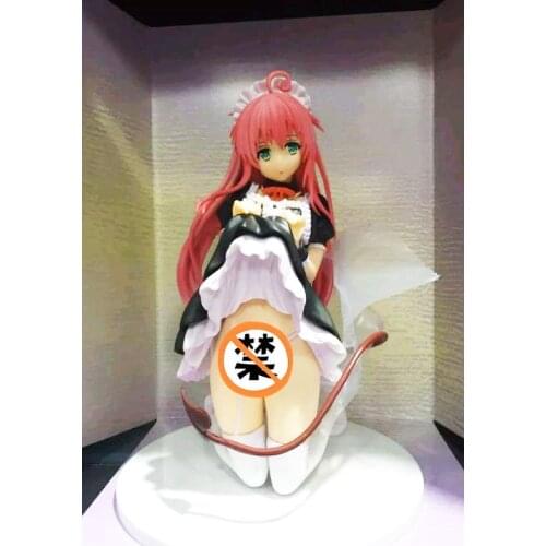 18CM Japanese sexy anime figure To LOVE Lala Satalin Deviluke maid ver action figure collectible model toys for boys