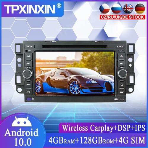 4+128G Android 10 For Chevrolet EPICA Aveo 2006+ Car Player Car GPS Navigation Car Dashboard Stereo Multimedia Player Headunit