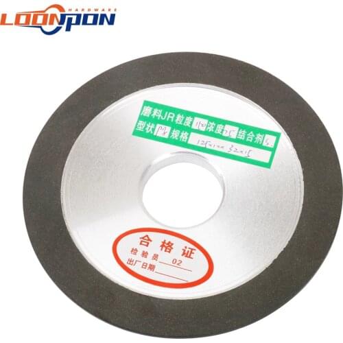 125mm Diamond Grinding Disc Wheel Cutting Grinding Coated for Tungsten Steel Milling Tool Carbide Metal Bore 32mm 1Pc
