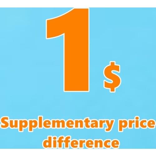 Supplement Price Difference Surcharge, Additional Costs (If 10 USD, Pls Input 10 Pcs. Amounts To Pay USD 10)