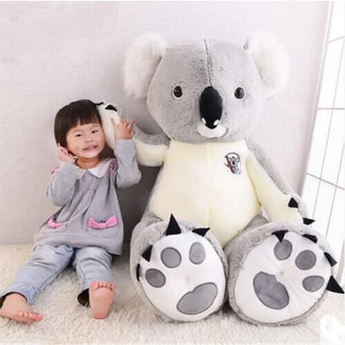 Fancytrader 140cm Jumbo Plush Animal Koala Toy Big Huge Stuffed Koalas Doll Nice Gifts for Children