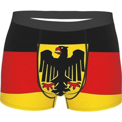 Flag German State Underpants Cotton Panties Male Underwear Sexy Shorts Boxer Briefs