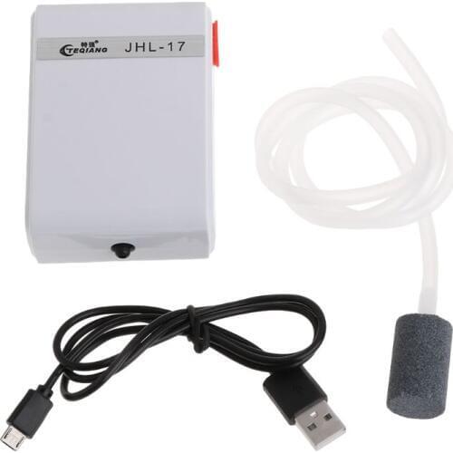 Oxygen Pump Aquarium Fish Tank Equipment USB Charging Super Silent Universal Portable Outdoor Air Pump Compressor Home Supplies