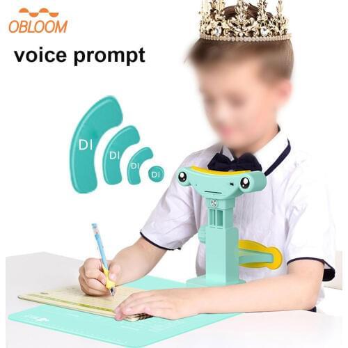 Sitting Writing Posture Corrector for Students Kids Adjustable Anti-myopia Sitting Straightener Childrens Day Gift Eye Protect