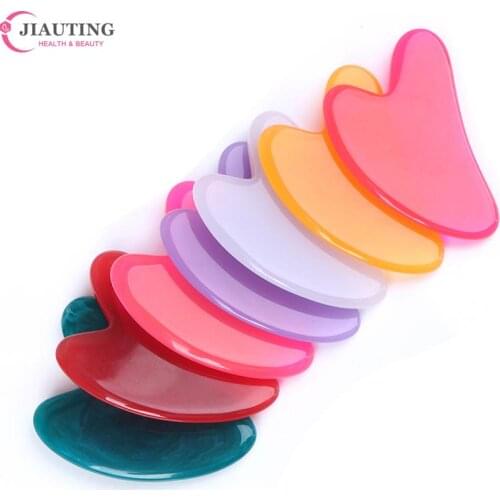 1pcs Massage Beeswax Guasha Scraping Massage Scraper Face Massager Acupuncture Gua Sha Eye Face Board SPA Massage Tool Hot Sale