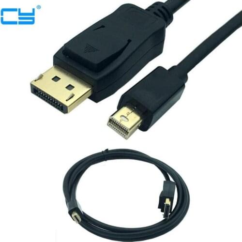 Mini Display Port to Display Port Cable mini dp to dp Thunderbolt to DP HD Cable Mini DisplayPort DP For Macbook 1m 1.8m 3m 5m