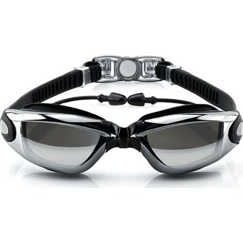 Men Women Optical Swimming Goggles Swim Eyewear Pool Earplug Waterproof Anti-fog Diving Water Sports Eyewear