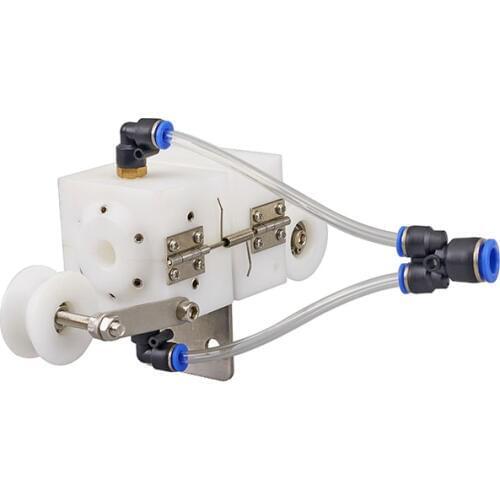 Single-section bayonet type blower wire and cable extruder and extruder lead to the blow-dryer pipe blower nozzle line blower