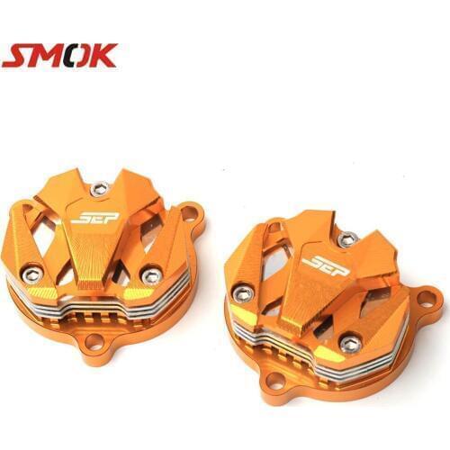 SMOK Motorcycle Scooter CNC Aluminum Alloy Engine Cam Head Side Cap Cover For Yamaha BWS X 125 BWS R 125 Cygnus 125 GTR 125