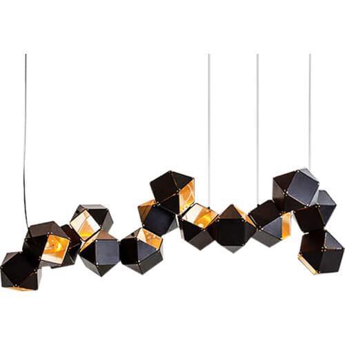 LED Postmodern Iron White Black Designer Chandelier Chandelier Lighting LED Lamp LED Light For Dinning Room