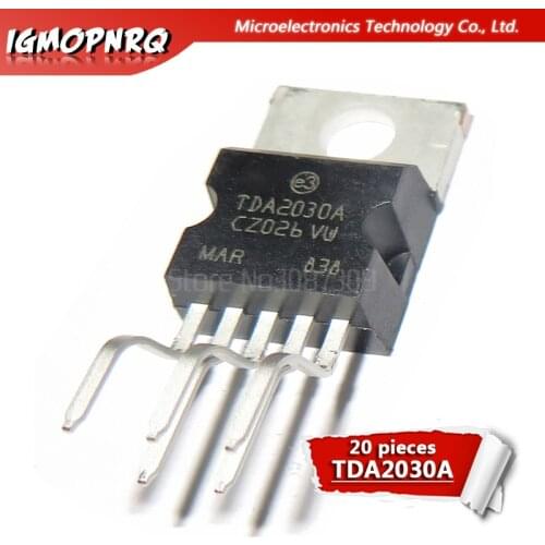 20pcs TDA2030 TDA2030A audio amplifier circuit large p new original