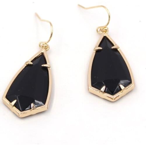 2021 New High Quality 3D Resin Candy Color Kite Shaped Drop Earrings for Women