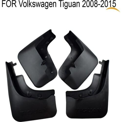 4 Pcs Set Molded Mud Flaps Mudflaps Splash Guards Front Rear Mud Flap Mudguards Fender for volkswagen tiguan 2008-2015 YC101112