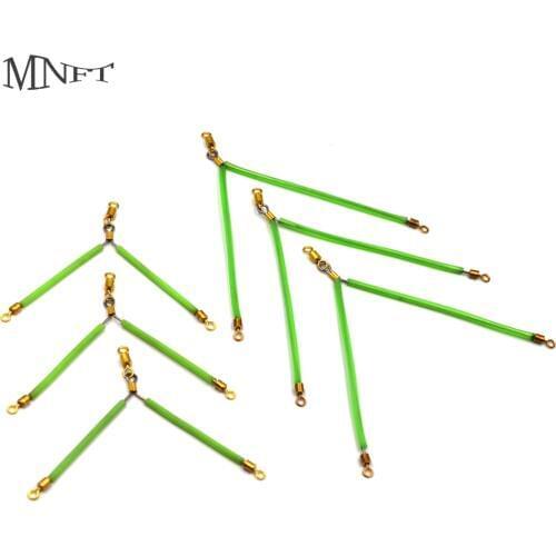 MNFT 5Pcs Boat Fishing Anti Tangle Booms Fishing Bracket With Swivel Set Luminous Fishing Rig Light Boom Sea Fishing Line Pesca
