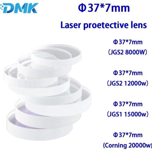 D37*7mm Laser Protective Windows Fiber Protect Lens For Raytools BM114 115 Precitec Procutter