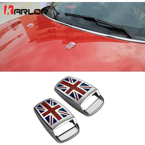 For MINI COOPER S JCW Clubman Countryman Car Head Wipers Water Spray Nozzle Cover R55 R56 R57 R58 R59 F55 F56 Car Accessories