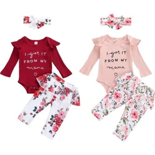 Baby Girl Autumn Long Sleeve Unisex Clothing Set Baby Kids Boy Girl Letter 2 Pcs Set Toddler Fashion Casual Clothes 0-24 Months