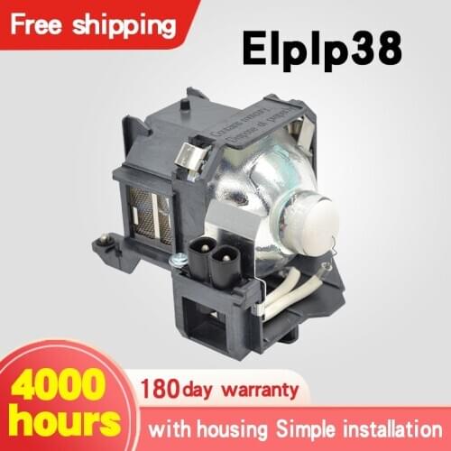 ELPLP38 Replacement Projector Bulb with housing For EX100 Powerlite 1505 1700 1700c 1705 1705c 1710 1710c 1717 1717c 1715 1715c