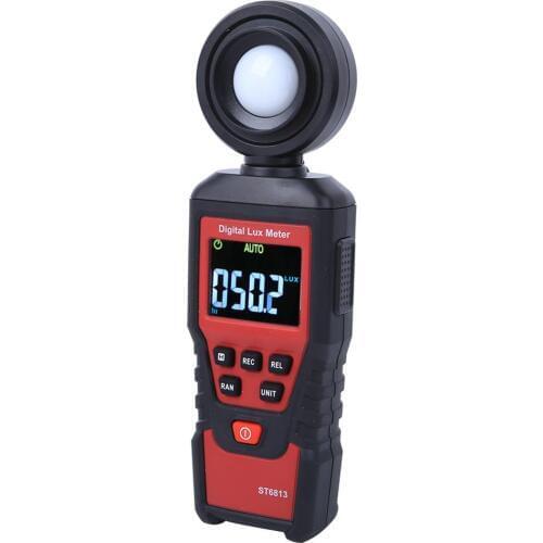 Hot Sale Portable Digital LCD Light Illuminance Meter Photometer High Accuarcy Illuminometer Instrument 1-100000 Lux Meter