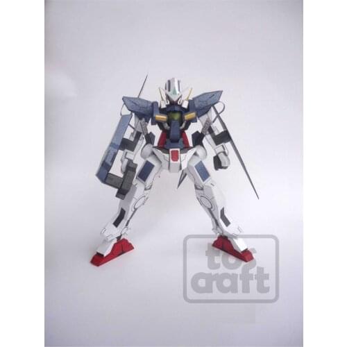 GN-001 Gundam Exia up Angel Paper 3D Model
