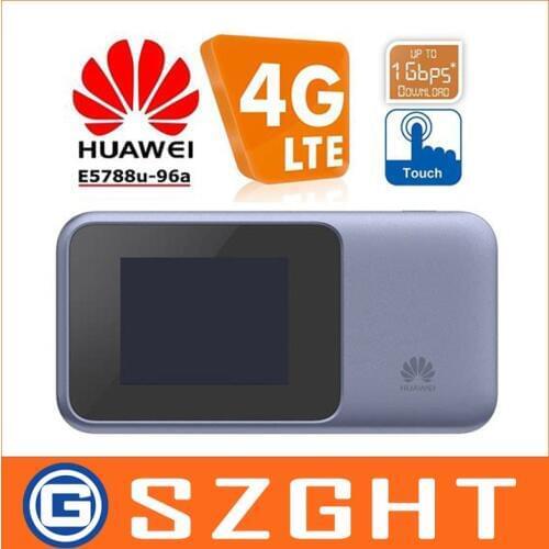 Huawei E5788 CAT16 1Gbps Download Mobile WiFi 4G LTE Router huawei E5788u-96a Support 4G Band:1/2/3/4/5/7/8/19/20/28/38/40/41/42