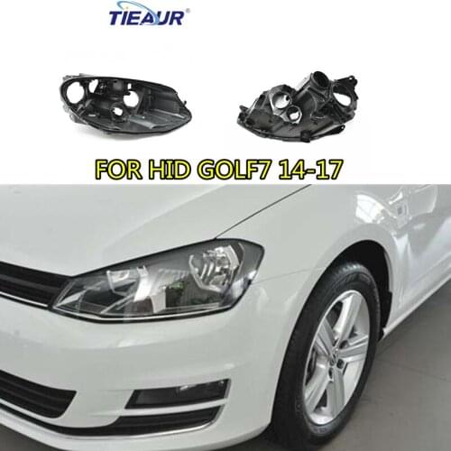 Headlight Housing Base For HID GOLF7 14-17 Car Accessories Front Backing Base Replacement DIY
