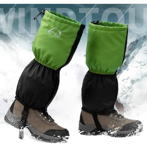 New Mens Womens Waterproof Fleece Snow Legging Gaiters Outdoor Sport Hiking Climbing Trekking Cycling leg Warmers Gaiter VK037