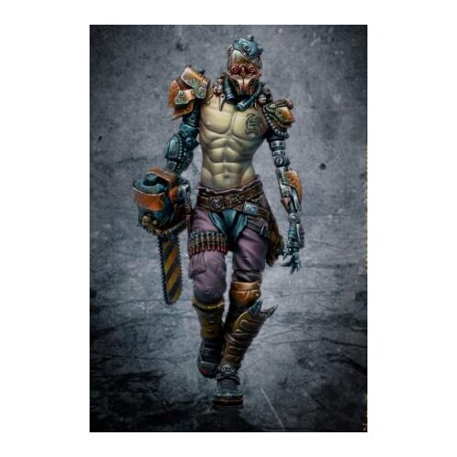 New Unassembled 1/24 75mm ancient stand warrior with base Resin Figure Unpainted Model Kit