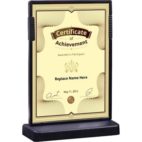 210*148 A5 Plastic poster sign poster frame stand T signage case price tag label holder display rack price talker T billboard