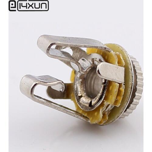 2pcs 3.5mm 3 Pole Stereo Plug jack Audio Female Connector 3.5 mm Welding Type Panel Socket