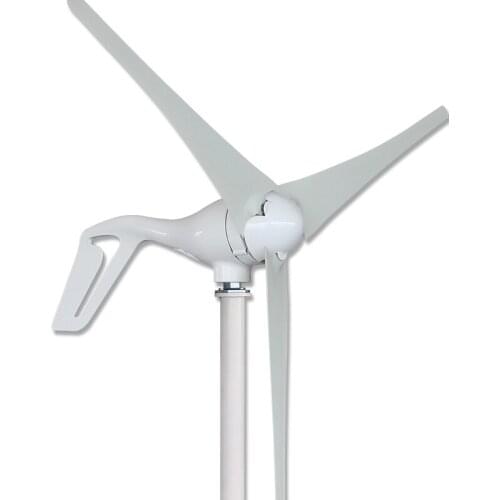 Three phase permanent magnet ac generator 3 blades 12V/24V 200W Home using Wind turbines Generator