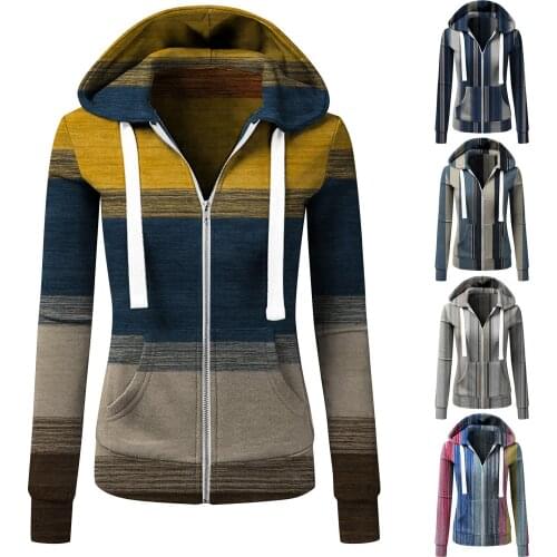 Women Zip Up Hoodie Ladies Zipper Tops Hooded Sweatshirt Casual Slim Jumper Hoodies Woman Goth Sudaderas худи оверсайз