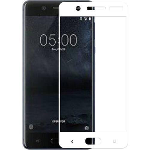 10pcs/lot 3D Tempered Glass For Nokia 5 Full Cover 9H Protective film Screen Protector For Nokia 5