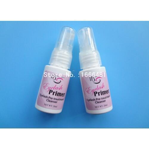 2 pcs Individual Lash Cleanser Primer Spray Eyelash Extension Pre-treatment 20ml