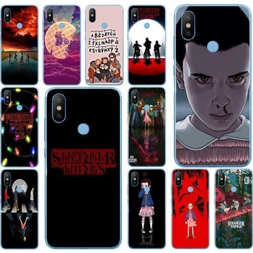 45DD Christmas Lights Back Ca Stranger Things Soft Silicone Cover Case for Xiaomi Redmi 6 6a mi 8 a2 lite note 5 6 pro 7 case