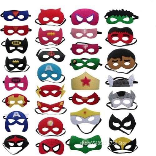 Halloween Superhero Mask Christmas Boy Girl Cosplay Mask Mystery Gift