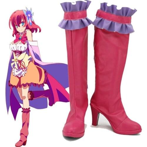 No Game No Life Stephanie Dola Cosplay Long Boots Shoes Halloween Party Props Custom Made Any Size
