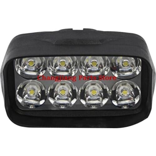 Hot sale 1Pc Motorcycle Car Super Bright 8 LED Light Headlight Spotlights Headlamp