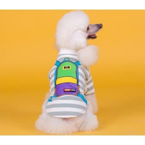 Cotton Dog Clothes for Small Medium Dogs Kawaii French Bulldog Hoodie Schnauzer Coat Ropa Para Perro Chihuahua Pets Clothing