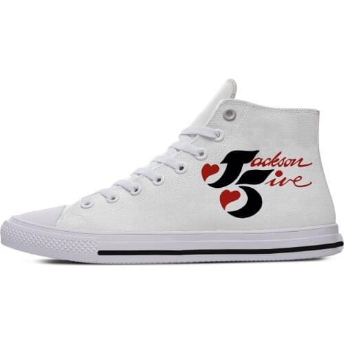 Running Shoes The Jackson 5 Heavy Metal Band Icon Mens Womens Designer Leisure Sneakers Men Casual Canvas Shoes Off White